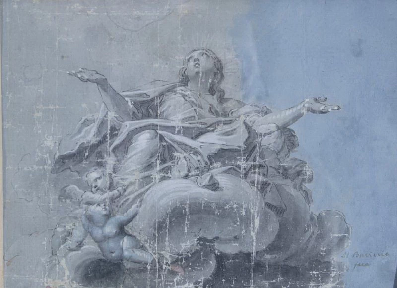 Maria in gloria - G.Battista Gaulli, il Baciccio